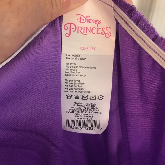 NWT Girl’s Disney Light-Up Ariel Costume - Picture 13 of 14